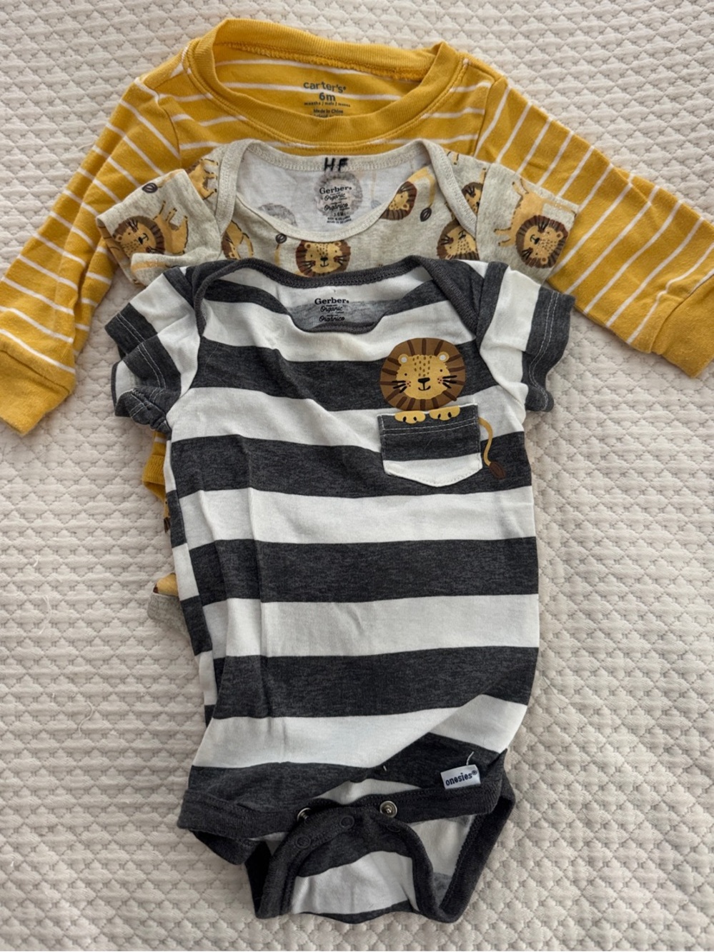 3-6 Month Onesie Bundle (Gerber + Carter’s)
